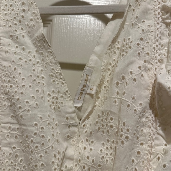 Anthropologie Love The Label Eyelet Dress - Picture 6 of 7